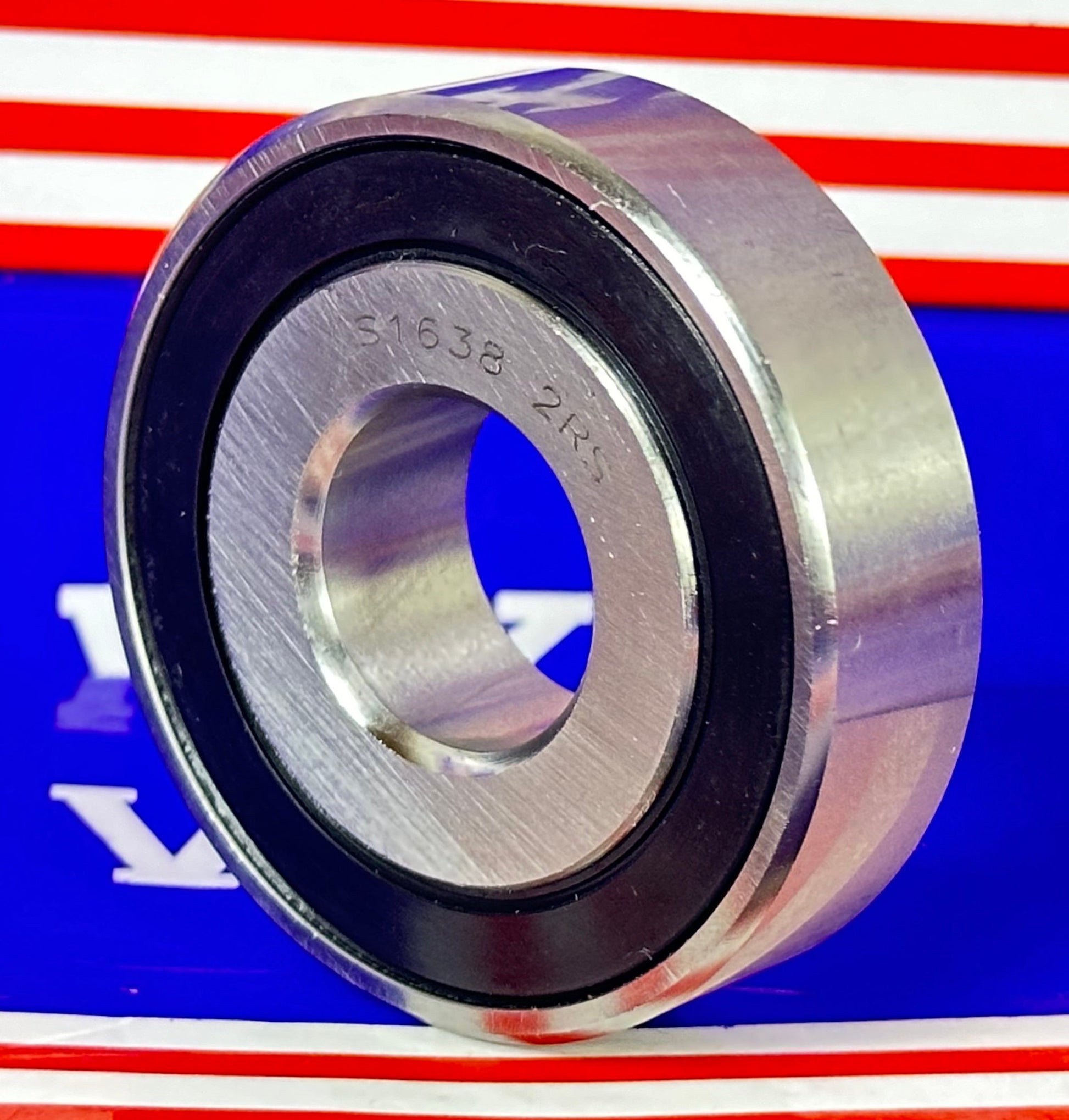S1638-2RS Bearing Stainless Steel Sealed 3/4x2x9/16 inch Bearing