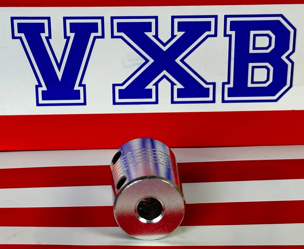 Flexible Parallel Aluminium Jaw Shaft CNC Coupling D19-L25-6x6.35MM