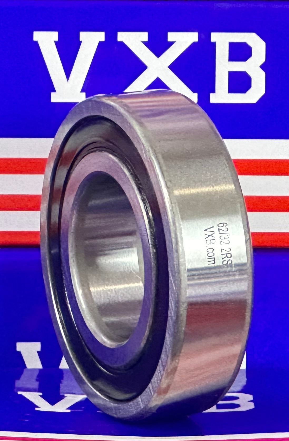 Pack-2 Sealed Bearing 62/32-2RS 32x65x17mm