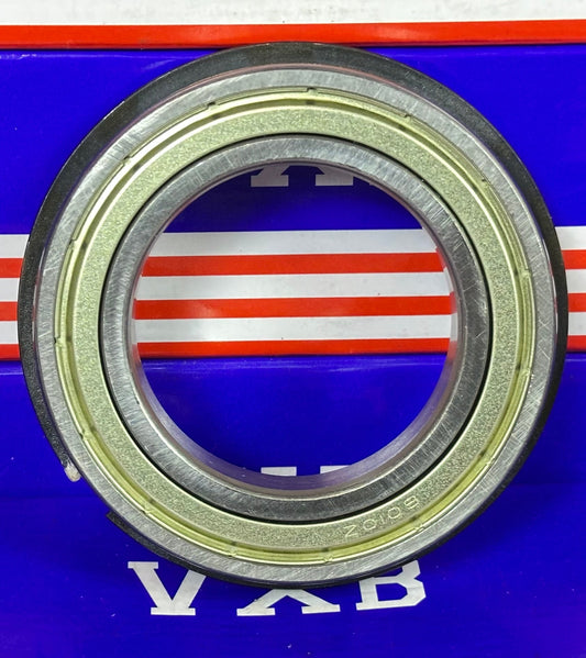 6010ZZNR Shielded Bearing - Snap Ring - 50x80x16mm