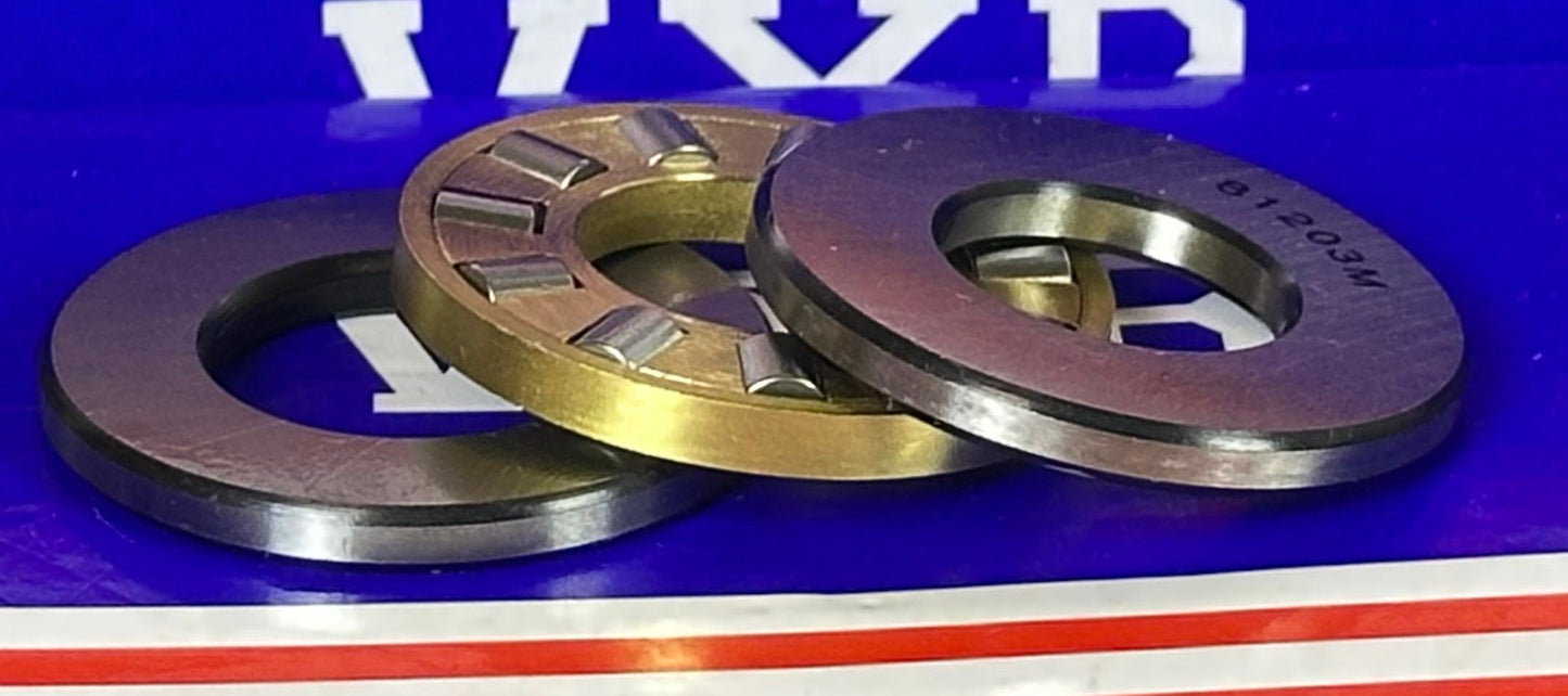 81203M Cylindrical Roller Thrust Bearing 17x35x12mm - Bronze Cage