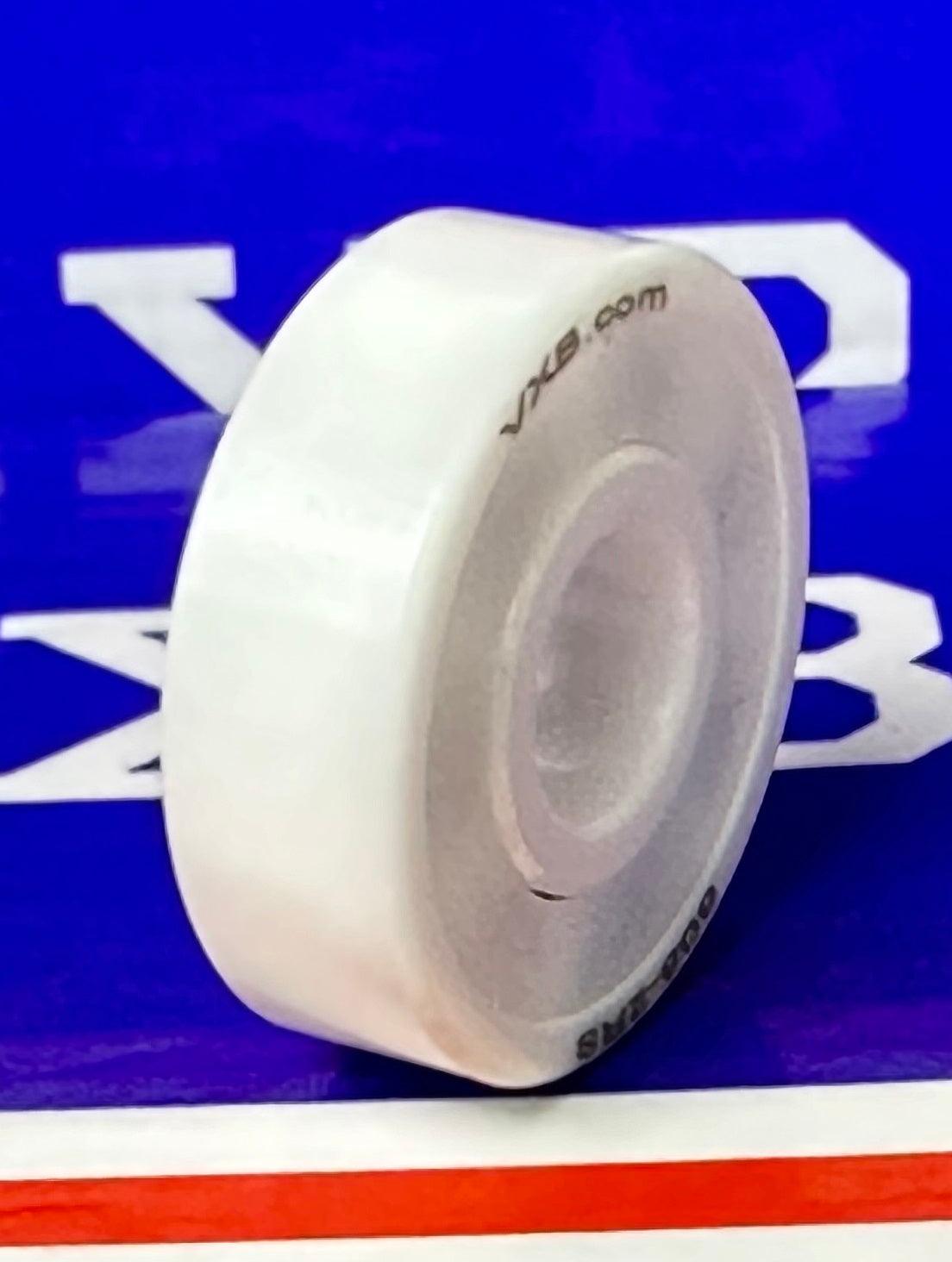 8-Pack 608-2RS Full Ceramic Sealed Skate Bearings 8x22x7 Miniature Bearings