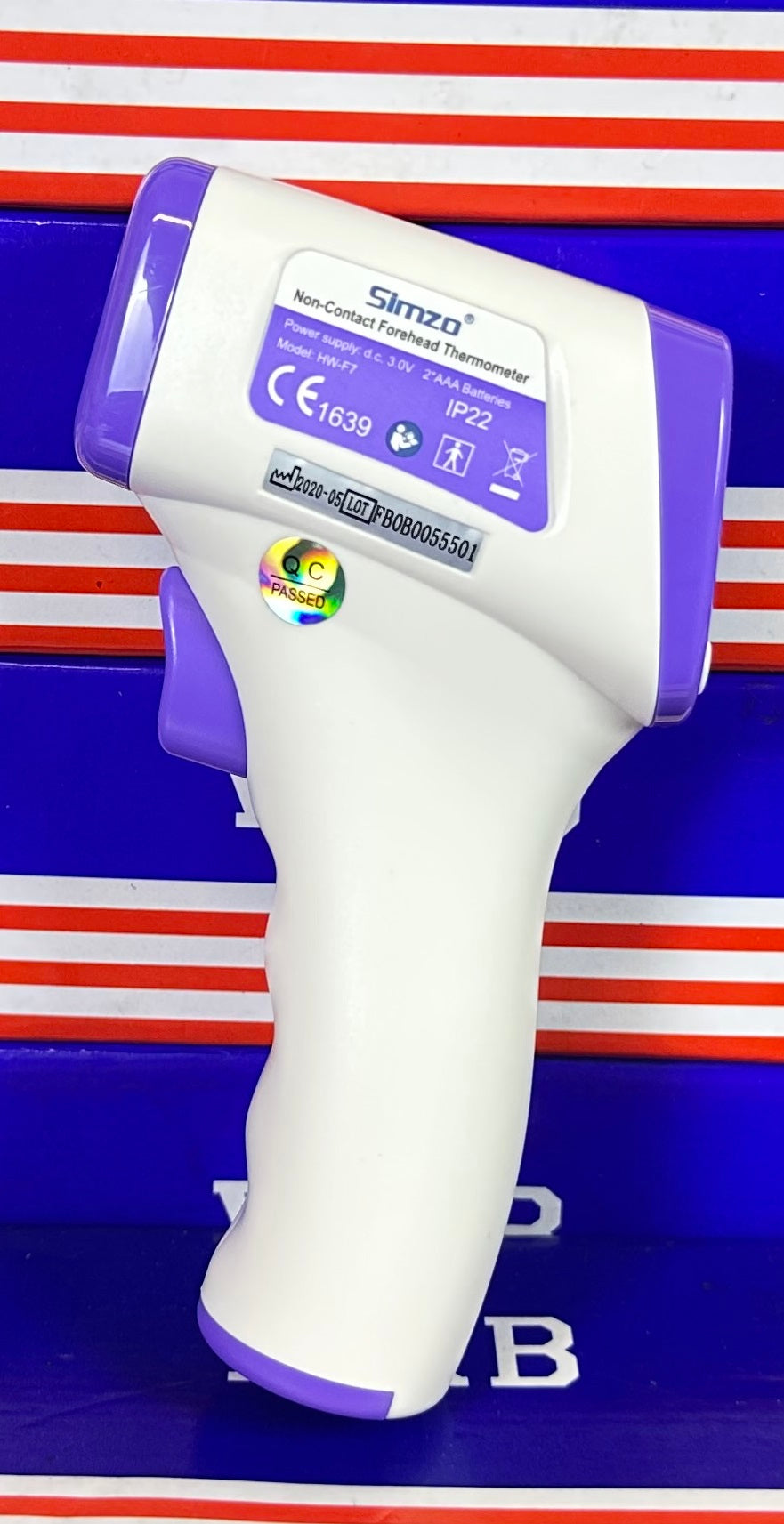 Digital Medical Infrared Thermometer 3-Color LCD, Baby Kids & Adult Fever Alarm