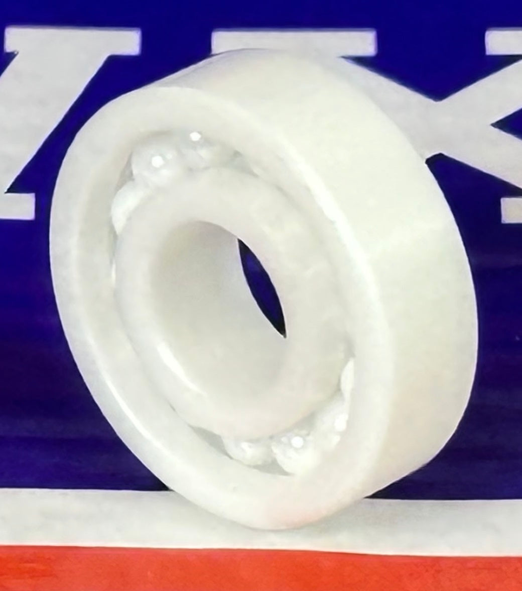 R4 Full Complement Full Ceramic Bearing 1/4" x 5/8" x 0.196" ZrO2 Bearing