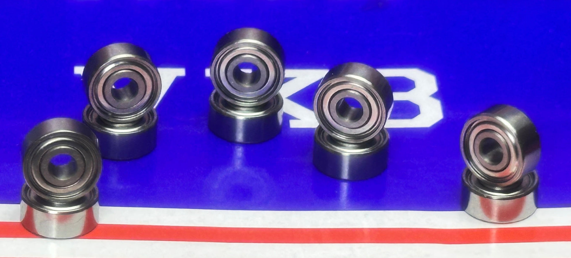 10-Pack Bearings R2ZZ 1/8" x 3/8x5/32 inch Miniature