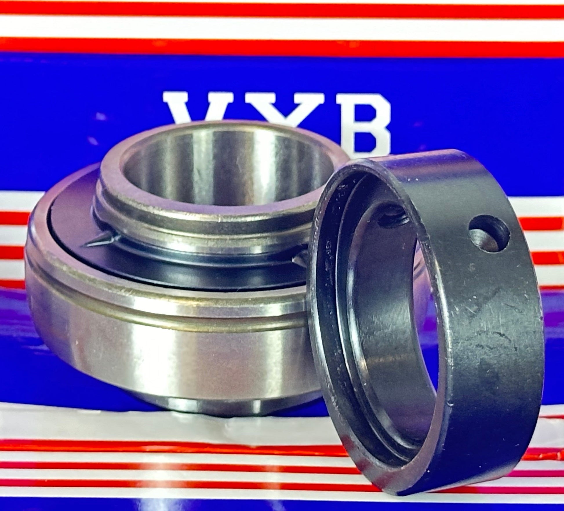 HC208 40mm Bearing Insert - eccentric collar 40mm Mounted