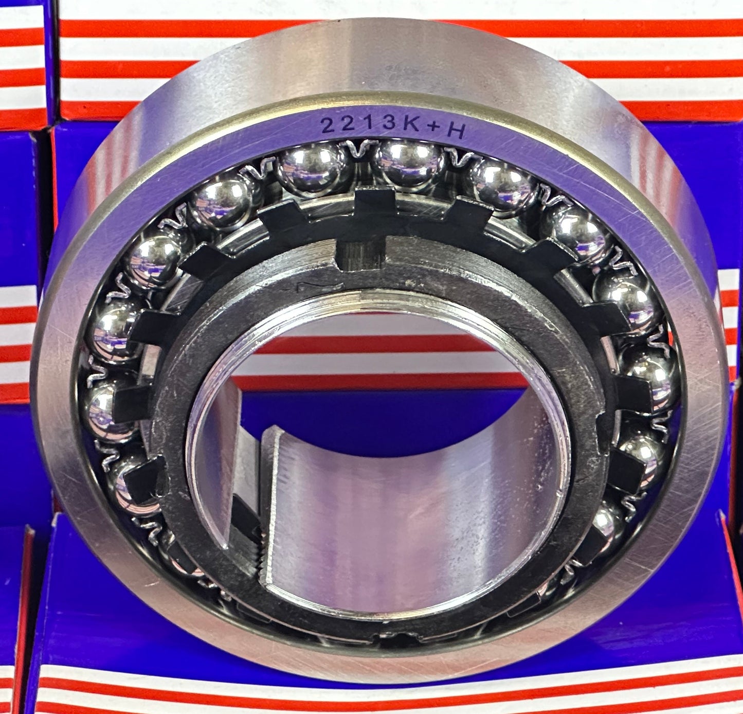2213K+H Tapered Self Aligning Ball Bearing - Adapter Sleeve 60x120x31mm