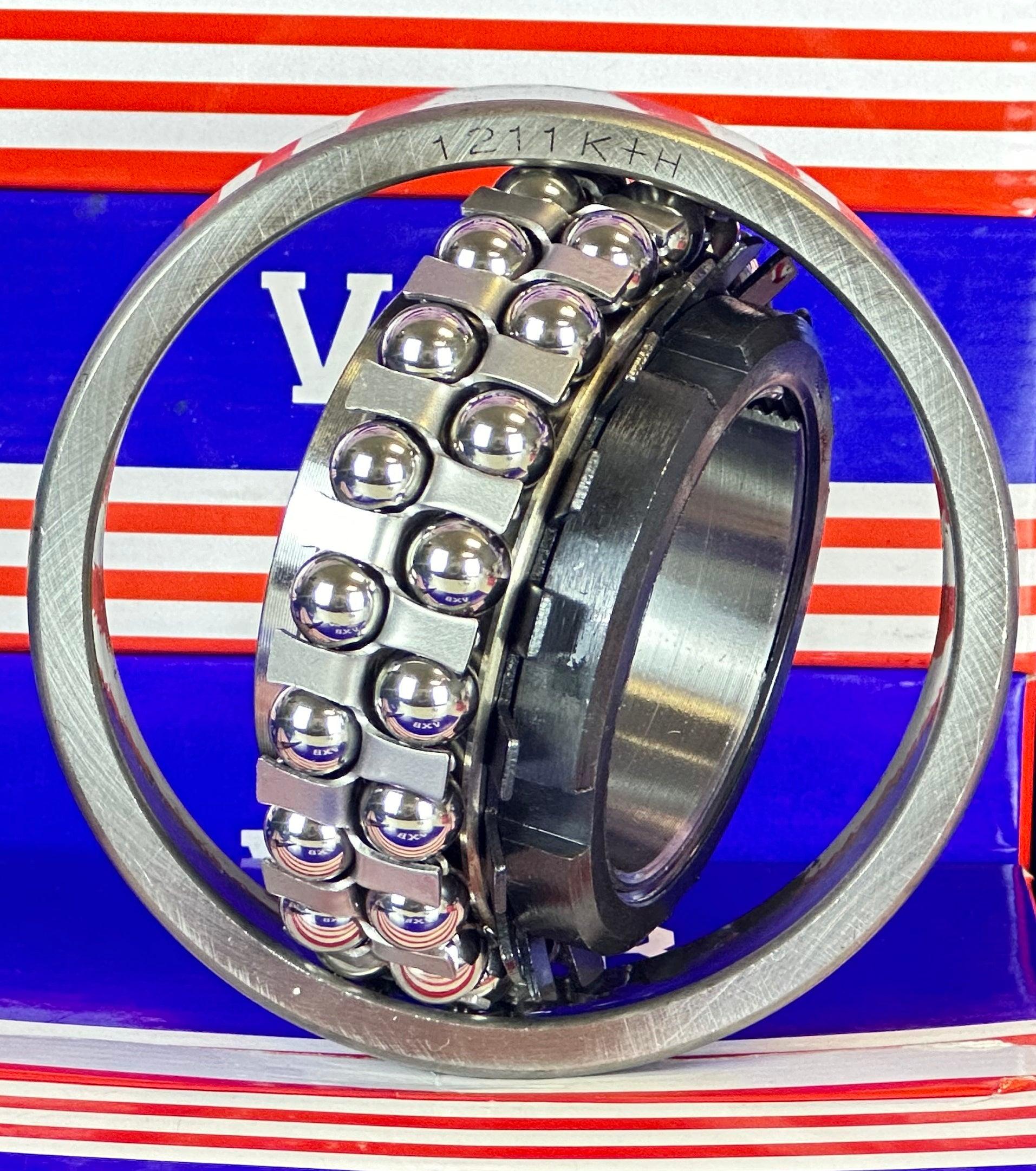 1211K+H Tapered Self Aligning Ball Bearing - Adapter Sleeve 55x110x22mm