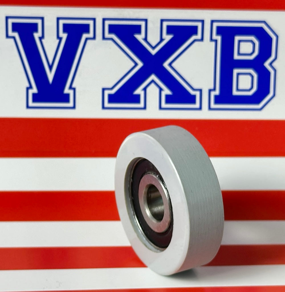 10x40x12 PU Covered Bearing 10x40x12mm - Sealed - Miniature