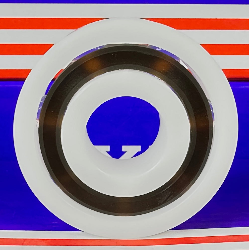 Acetal/POM Plastic Bearing 6303 - Glass Balls - 17x47x14mm