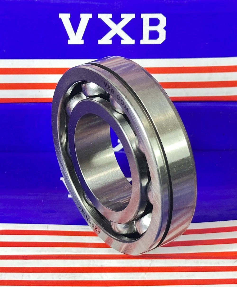 6208N 40x80x18 Deep Groove Ball Bearing - Snap Ring Groove