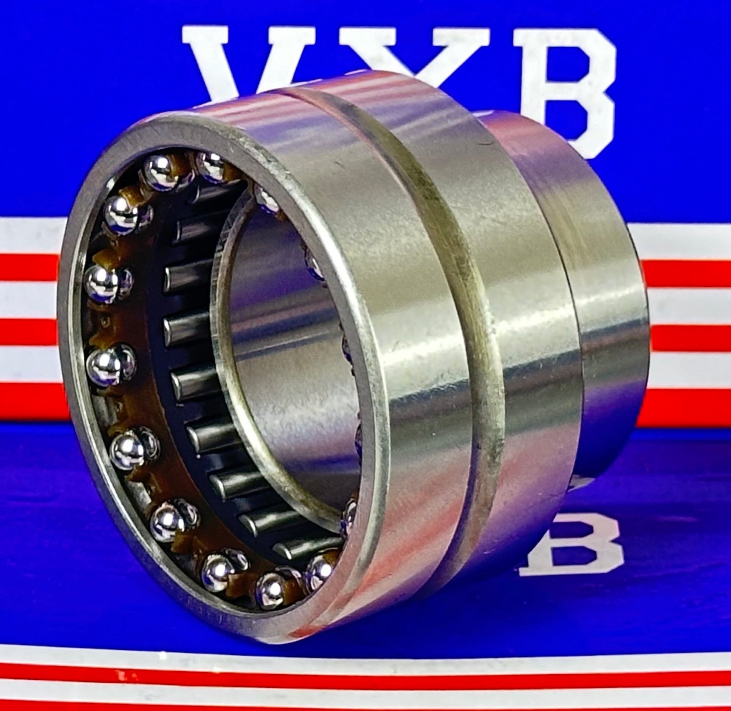 NKIA5907 Combined Needle & Ball Bearing 35x55x27mm - Machined Type