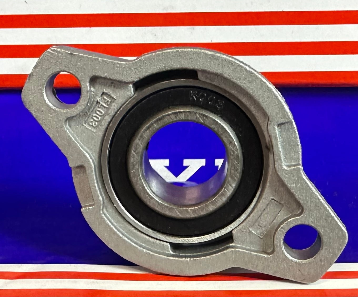 17mm Flange Bearing KFL003 Miniature Pillow Block Mounted Bearing