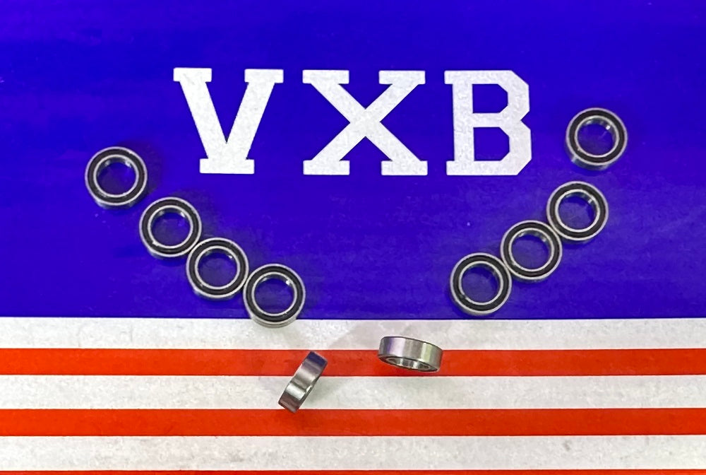 10-Pack Bearings 5x8mm Sealed 5x8x2.5mm Miniature