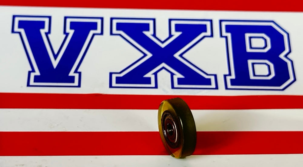 PU0315-4-TIRE PU Covered Bearing 3x15x4mm - Shielded - Miniature