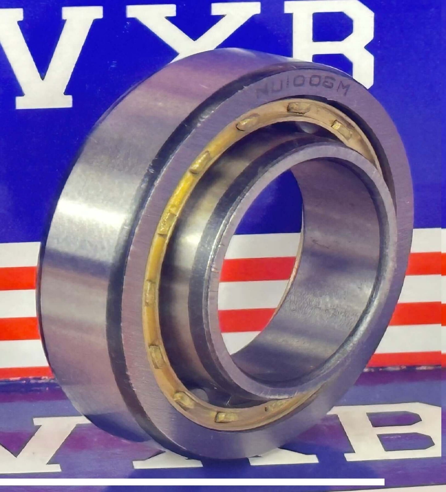 NU1006M Cylindrical Roller Bearing 30x55x13mm Bronze Cage