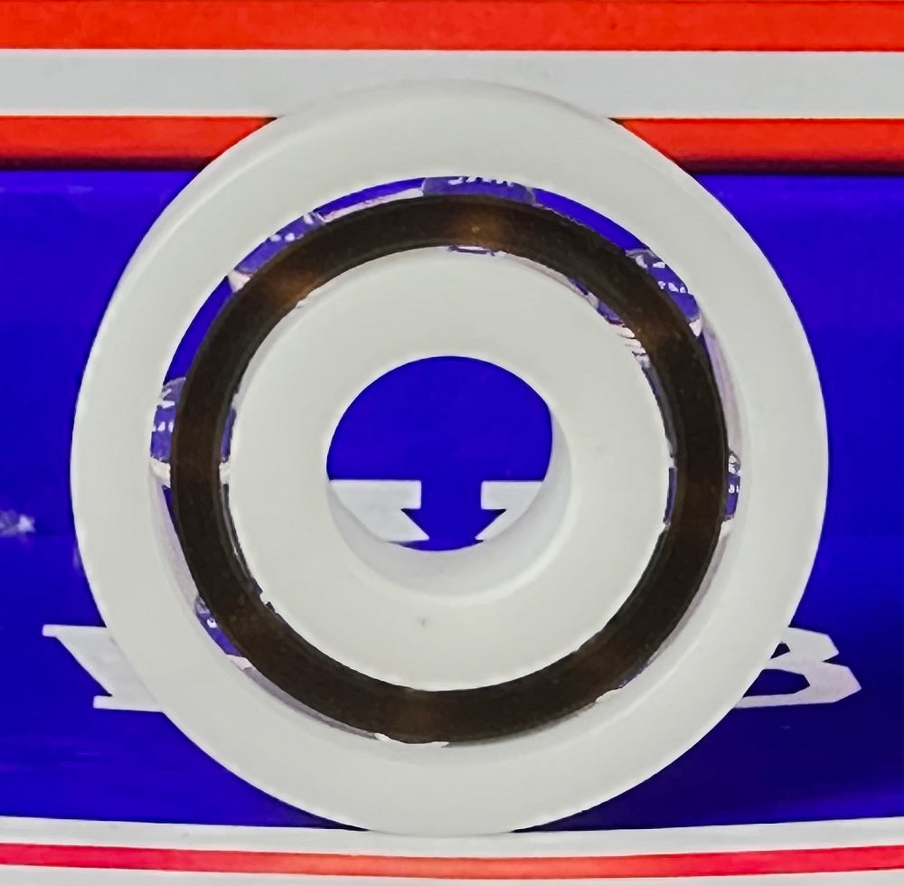 Acetal/POM Plastic Bearing 6301 - Glass Balls - 12x37x12mm