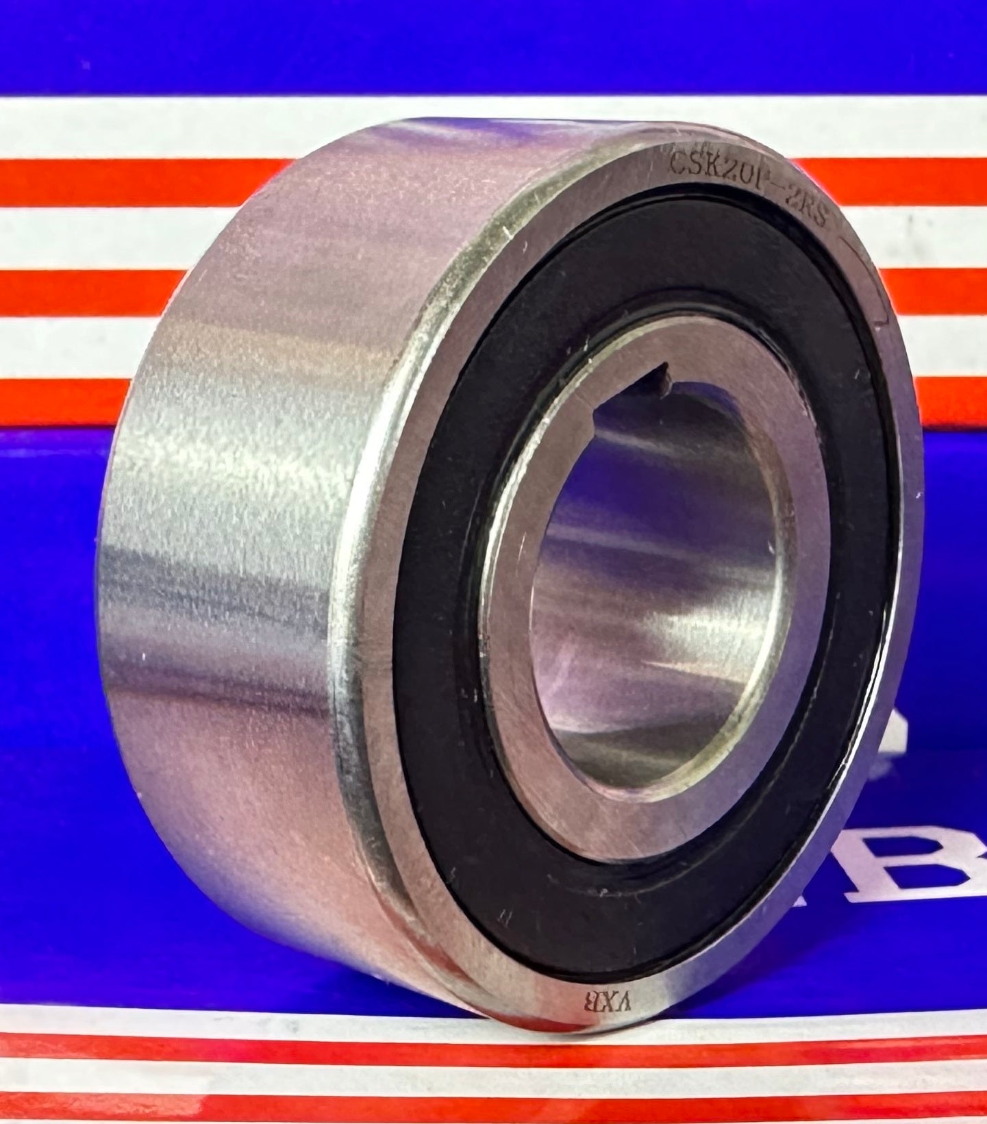 CSK20P-2RS One-Way Bearing Sealed Sprag Freewheel Clutch With One Key-way on the inner Ring