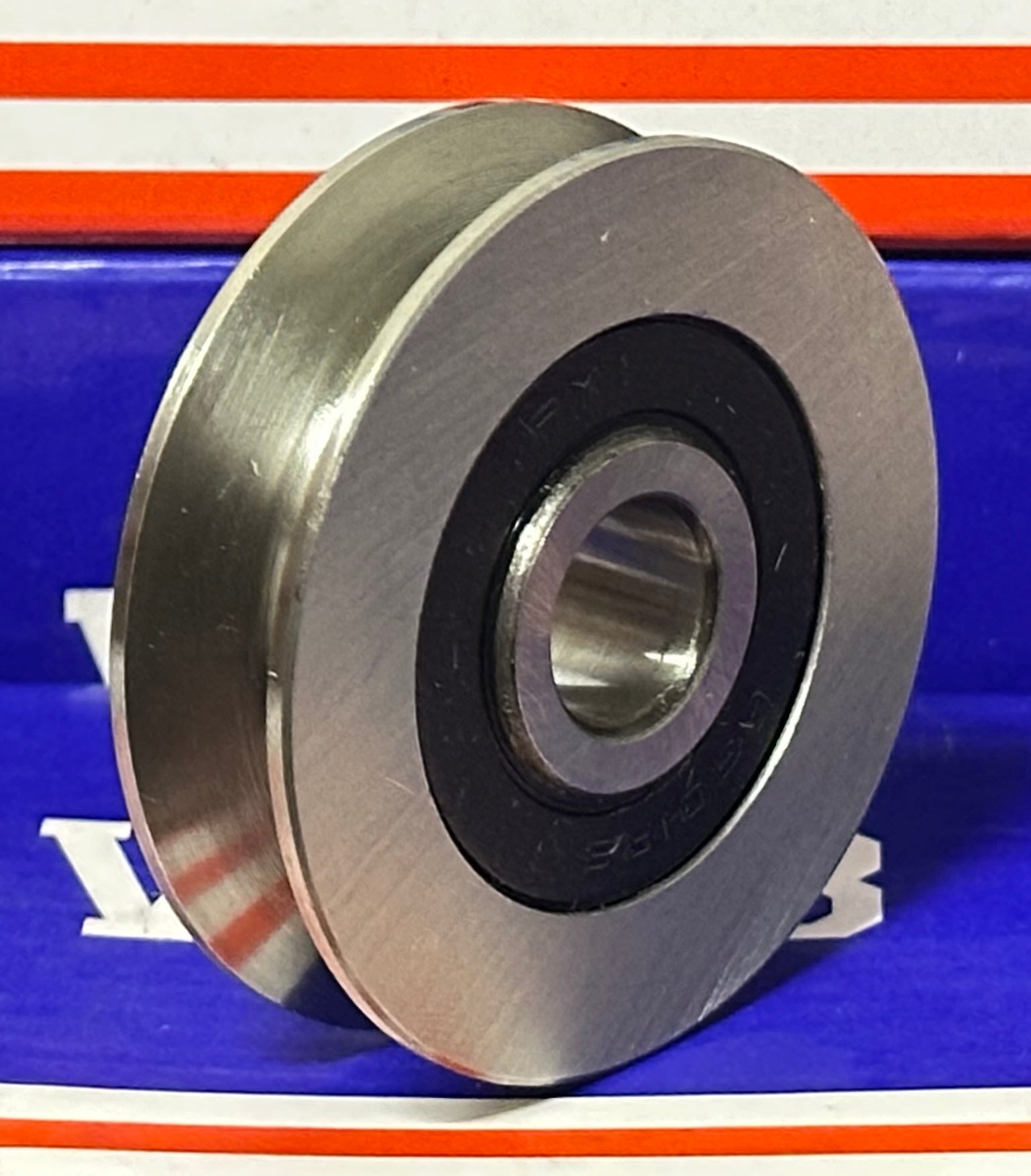 12mm Bore Bearing - 50mm Steel Wire Rope Cable Track Pulley 12x50x13mm