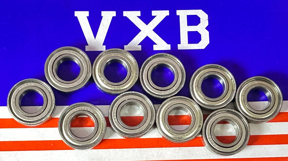10-Pack 688ZZ 8x16x5mm Double Shielded Miniature Bearing