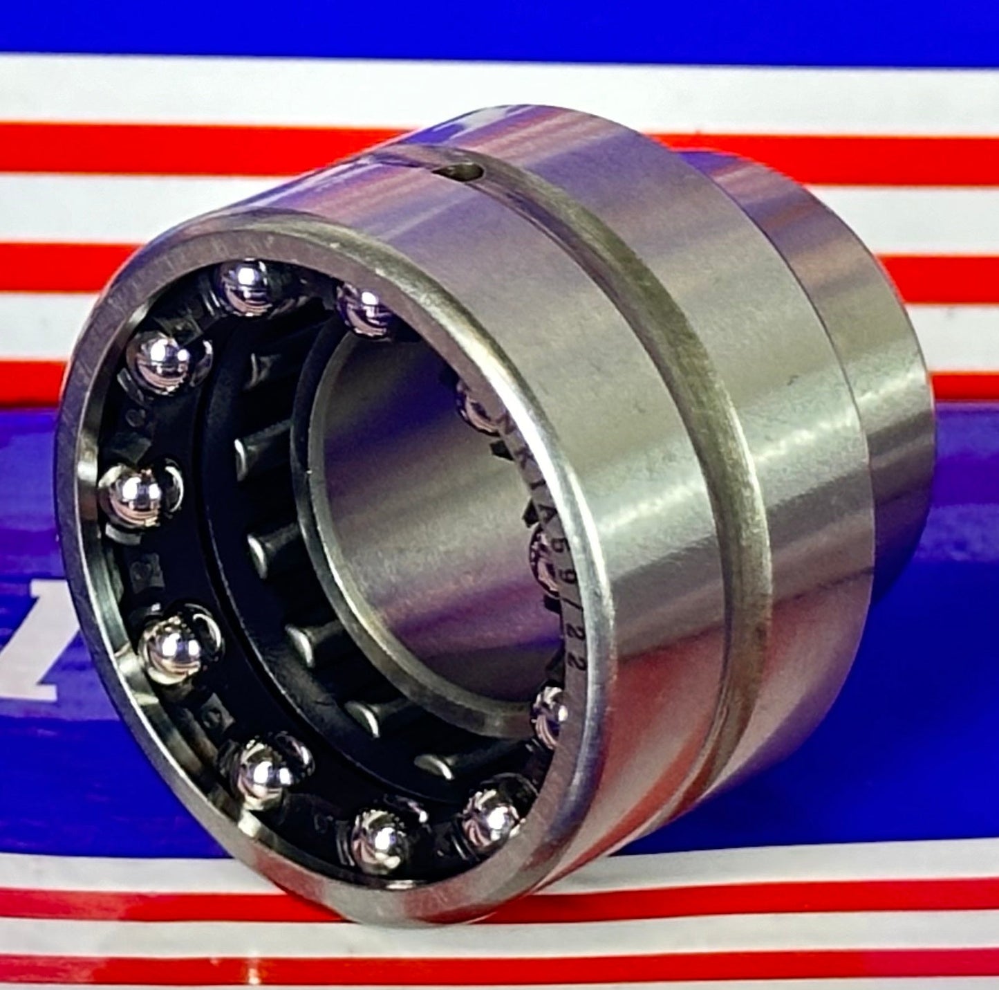 NKIA59/22 Combined Needle & Ball Bearing 22x39x23mm - Machined Type