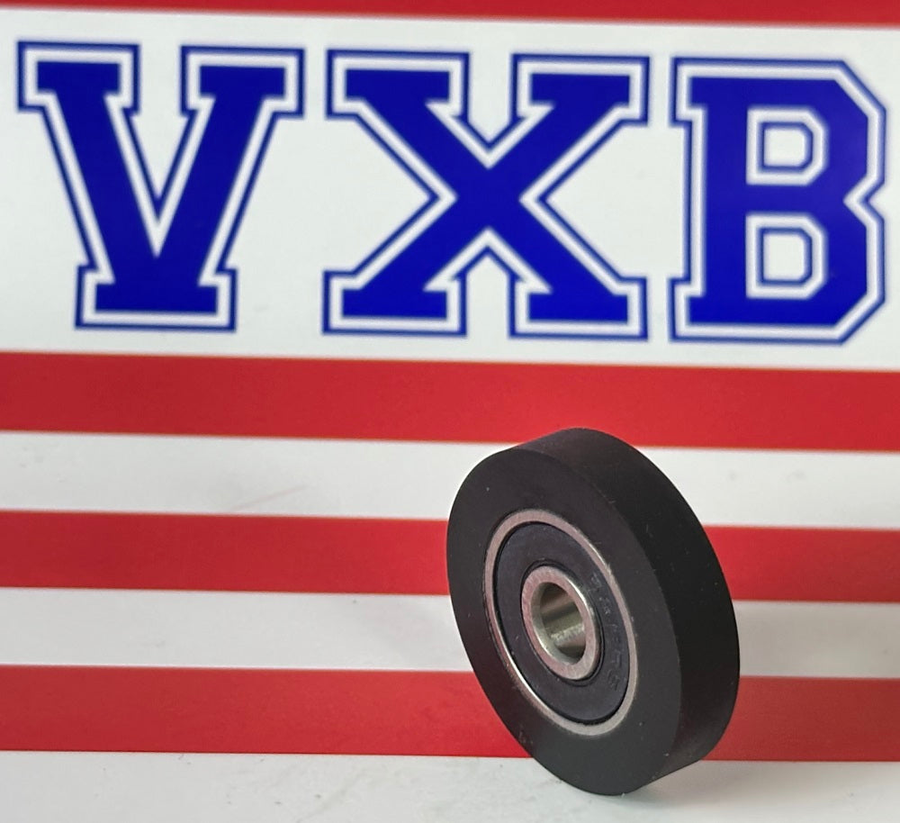 PU6x28x6 Tire PU Covered Bearing 6x28x6mm Sealed Miniature - tire