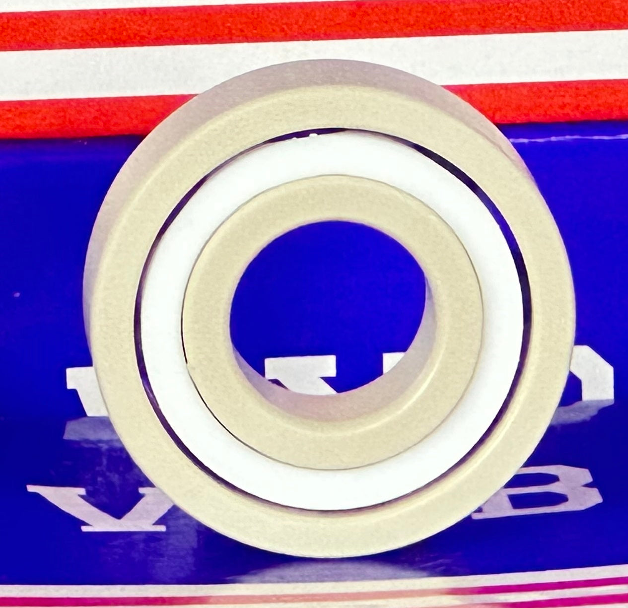 6203 PEEK Ball Bearing - Si₃N₄ Ceramic Balls - PTFE Cage - 17x40x12mm