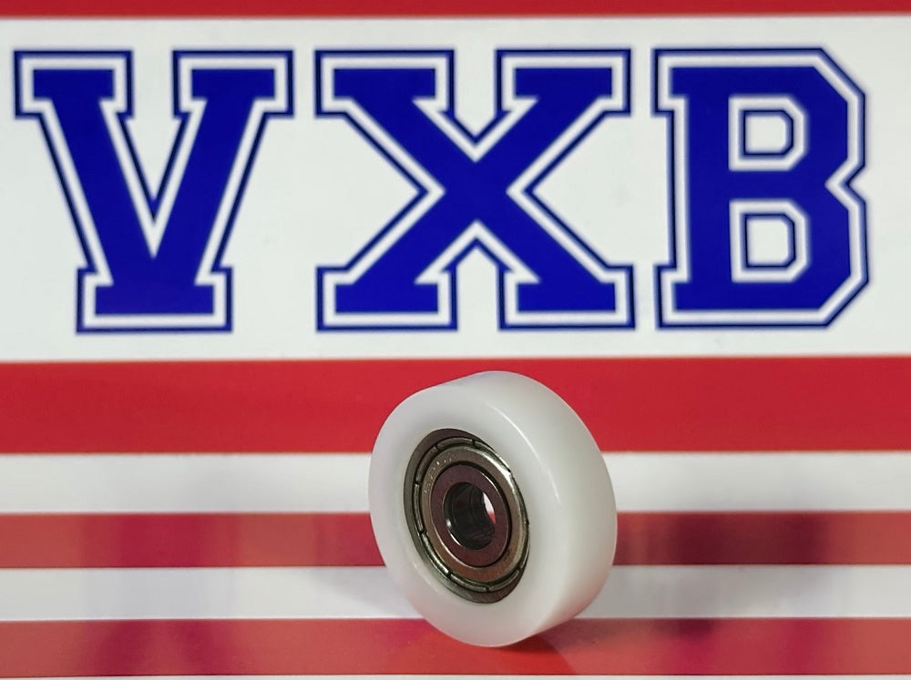 5x22x7mm Ball Bearing - POM Plastic Tire 5mm x 22mm x 7mm