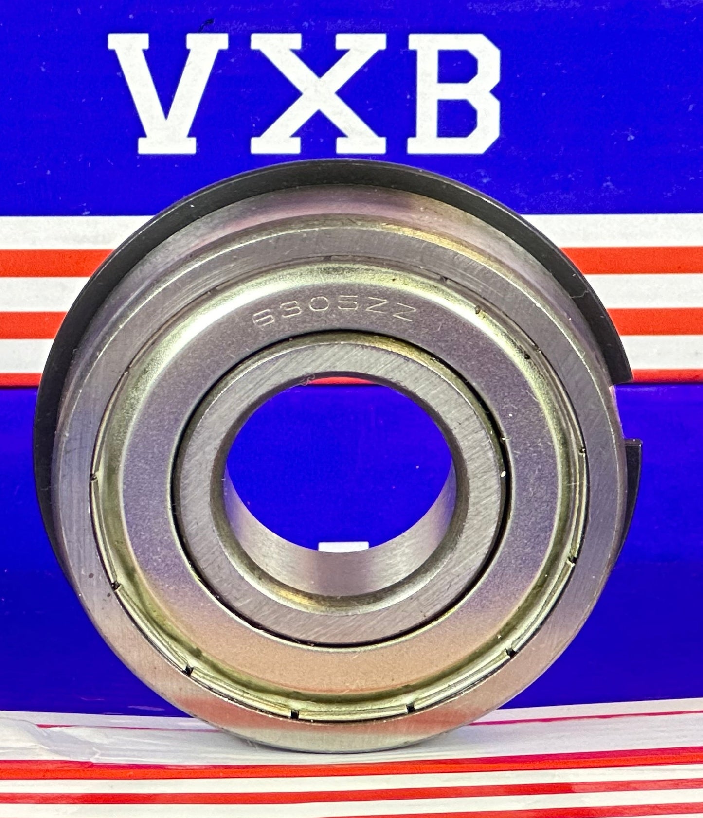 6305ZZNR Shielded Bearing - Snap Ring - 25x62x17mm