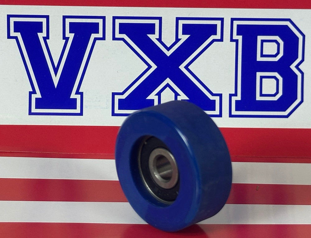 PU6X30X12-2RS PU Covered Bearing 6x30x12mm - Sealed - Miniature