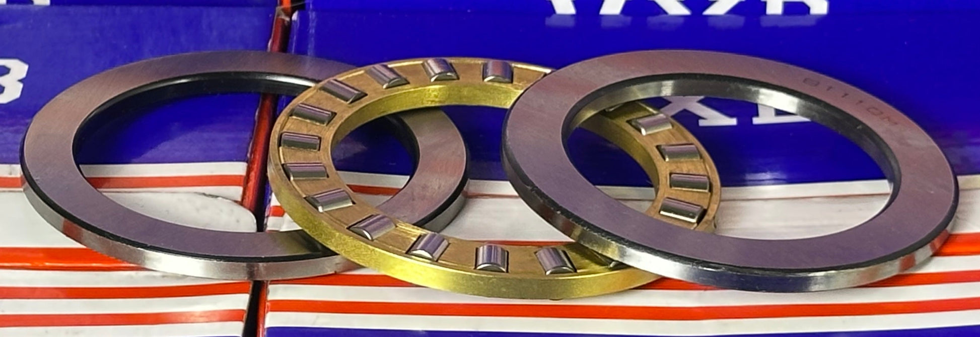 81110M Cylindrical Roller Thrust Bearing 50x70x14mm - Bronze Cage