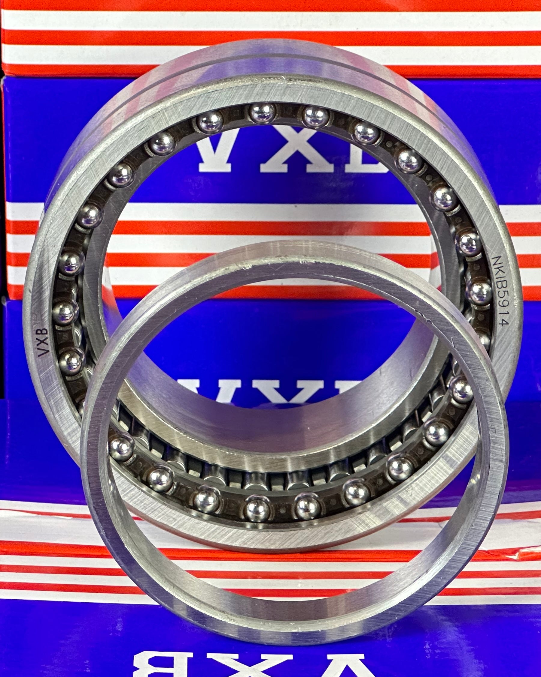 NKIB5914 Needle Roller Bearing - 3-Point Contact Ball Bearing 70X100X40mm - Machined Type