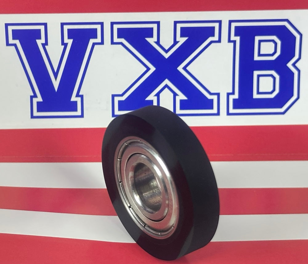12x38x8mm Heavy Load pulley wheel roller Bearing - Tire
