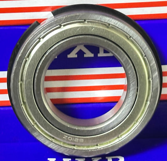 6210ZZNR Shielded Bearing - Snap Ring - 50x90x20mm
