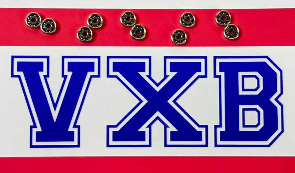 10-Pack 1.5x5 Open 1.5x5x2 Miniature Bearing