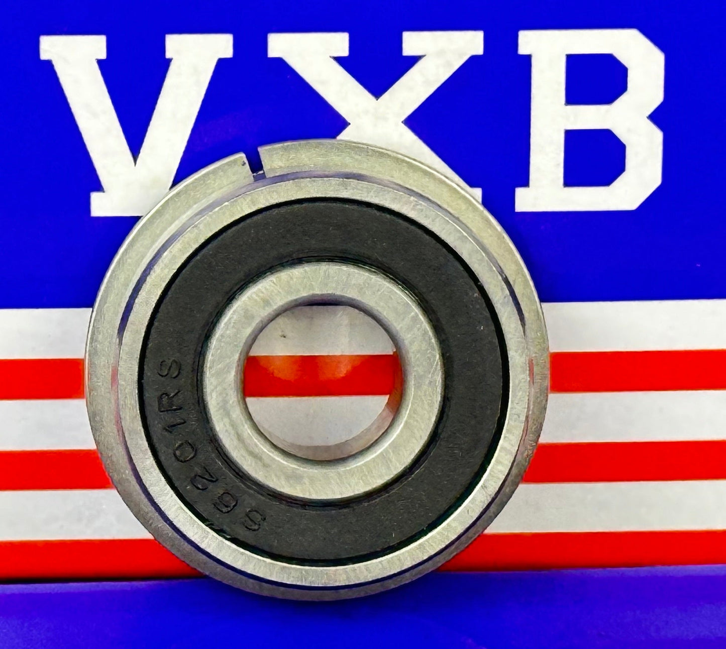 S6201-2RSNR Stainless Steel Bearing 12x32x10mm Sealed With Snap Ring