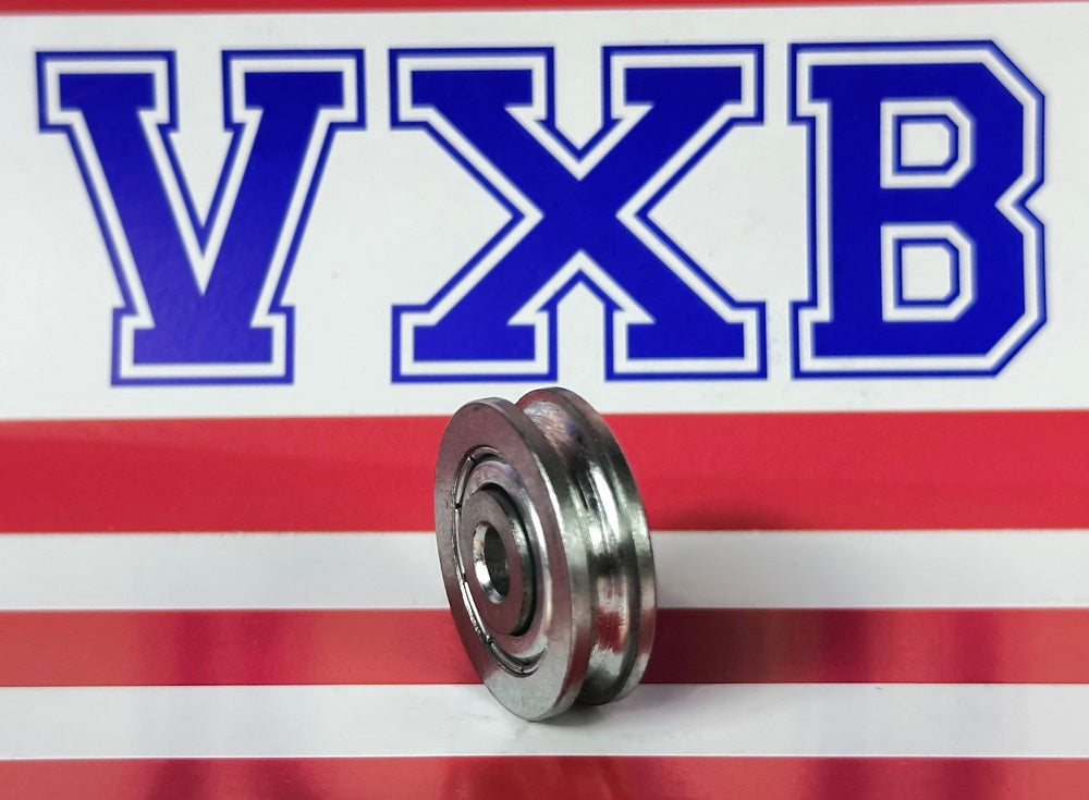 5mm Bore Bearing - 23mm Pulley - U-Groove Track Roller - 5x23x6.5mm