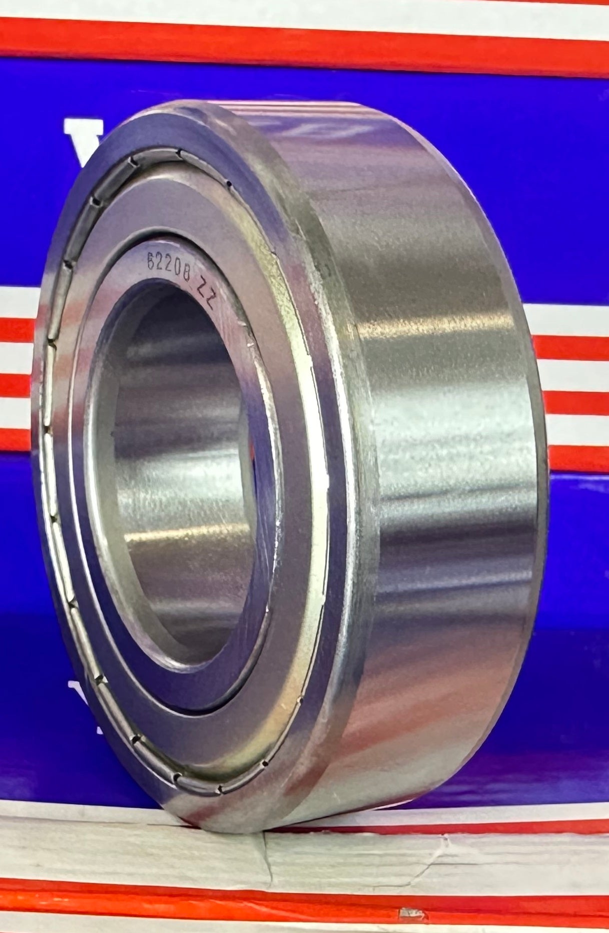 62208 ZZ 40x80x23 Shielded Deep Groove Ball Bearing