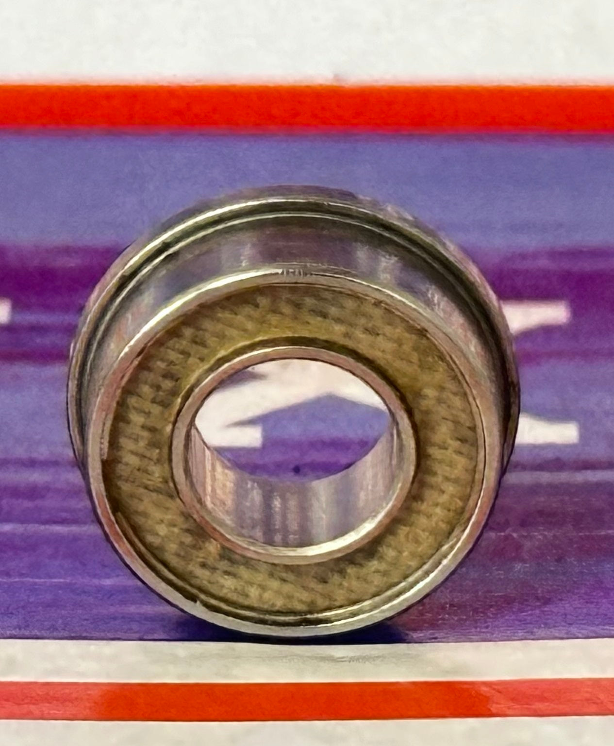 SFR188ZT EZO made in Japan Flanged Stainless Steel 1/4" x 1/2" x 3/16" Bearing