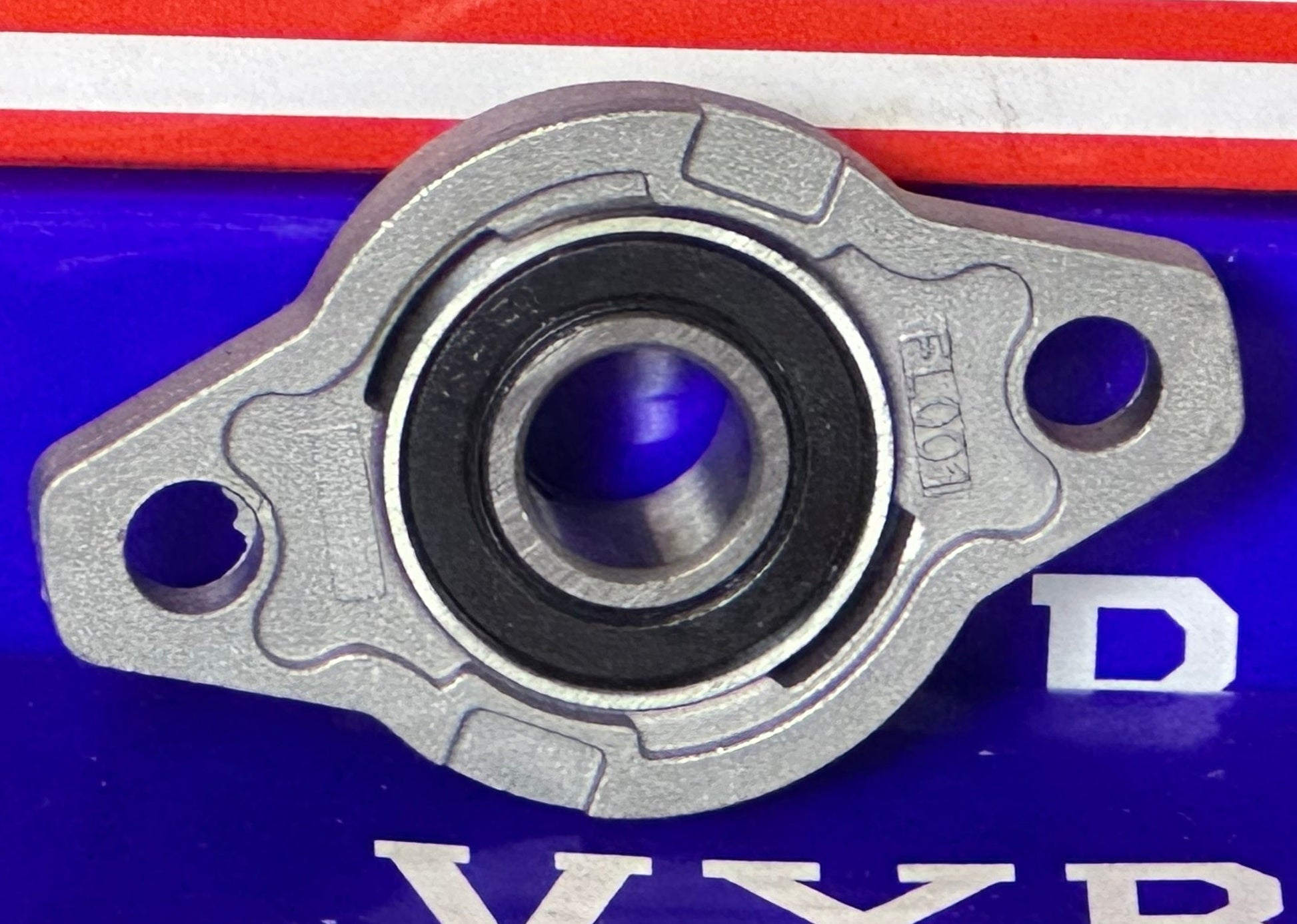 12mm Flange Bearing KFL001 Miniature Pillow Block Mounted Bearing