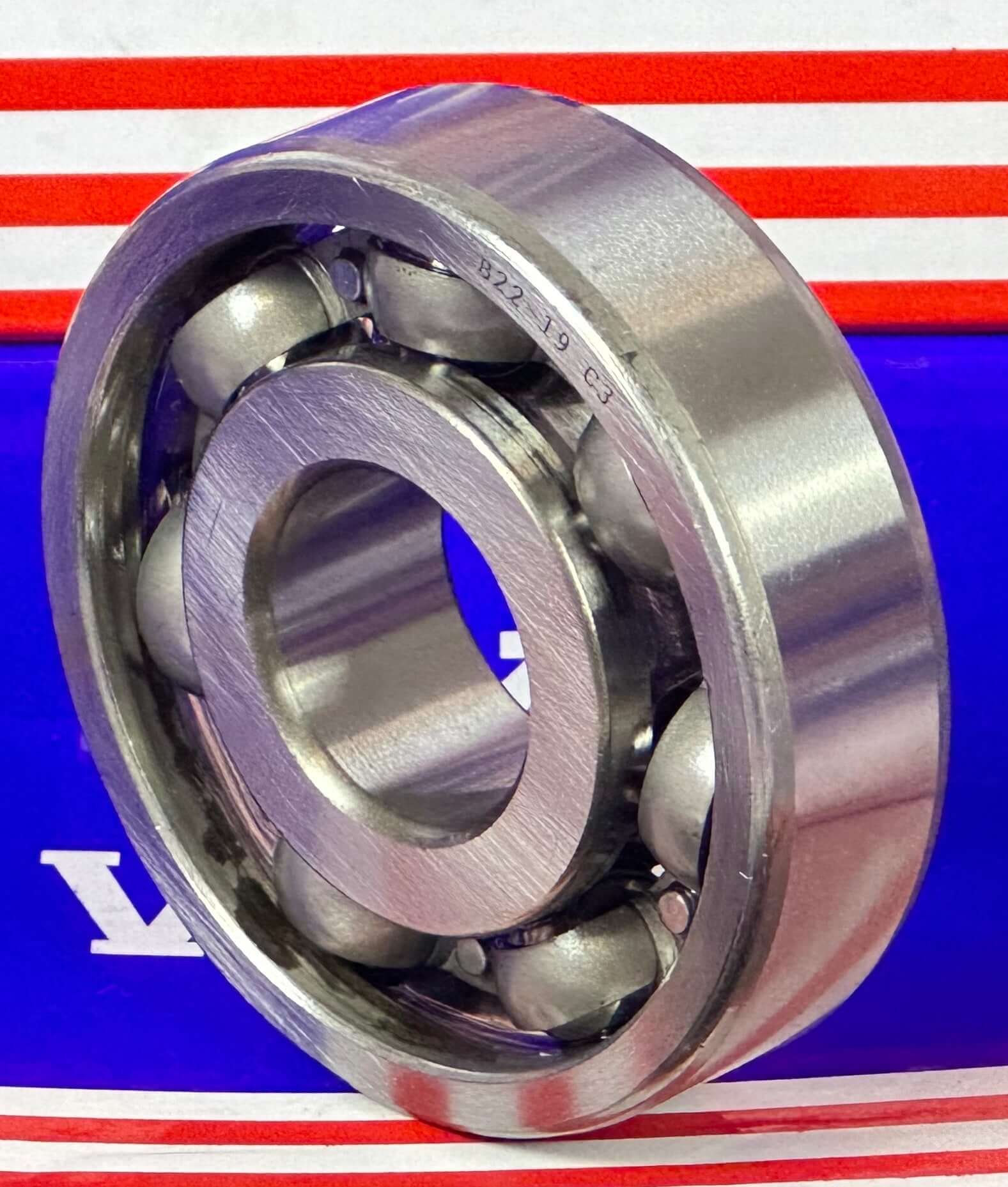 B22-19 C3 Deep Groove Ball Bearing 22x62x17mm