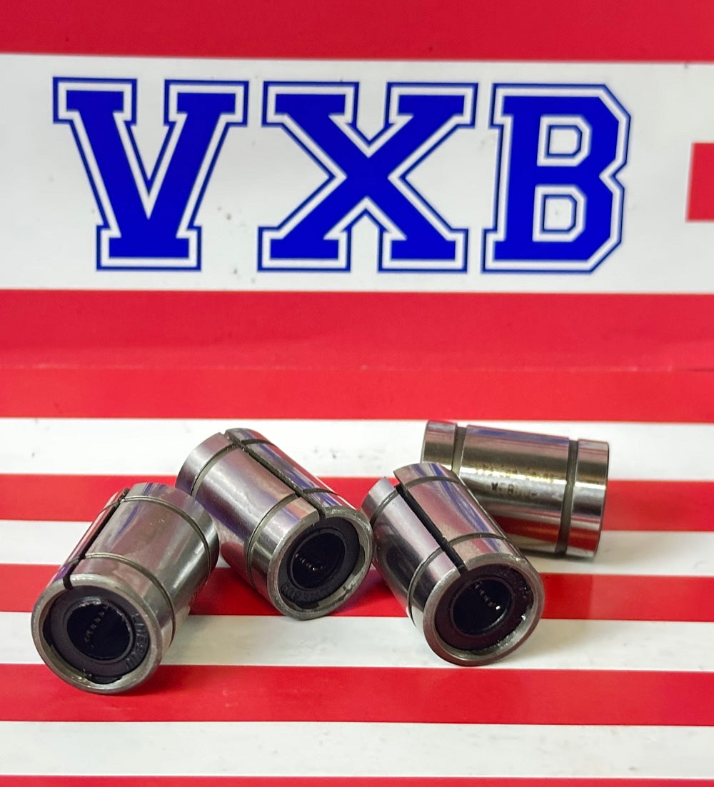 4-Pack LME8UUAJ 8mm Adjustable Bushing 8x16x25 Linear Motion