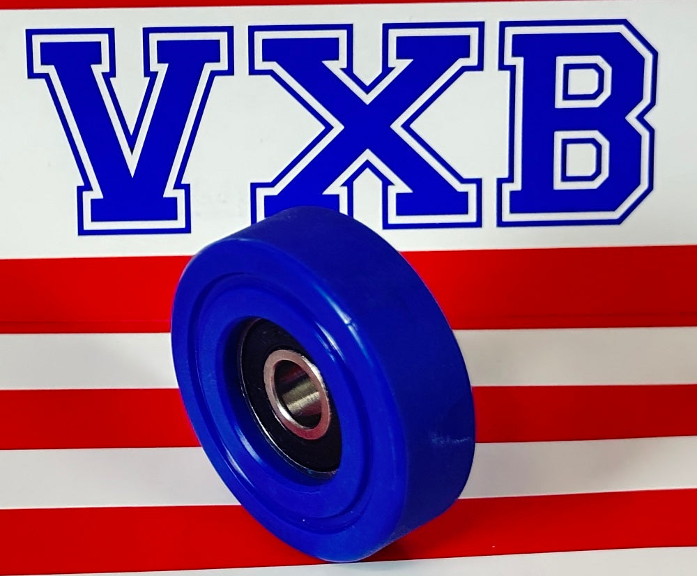 8x40x13mm Polyurethane Rubber roller wheel Bearing Sealed Miniature - Tire