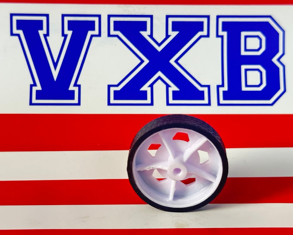 26.2mm Rubber Wheel Tire for Toy Cars 42Q