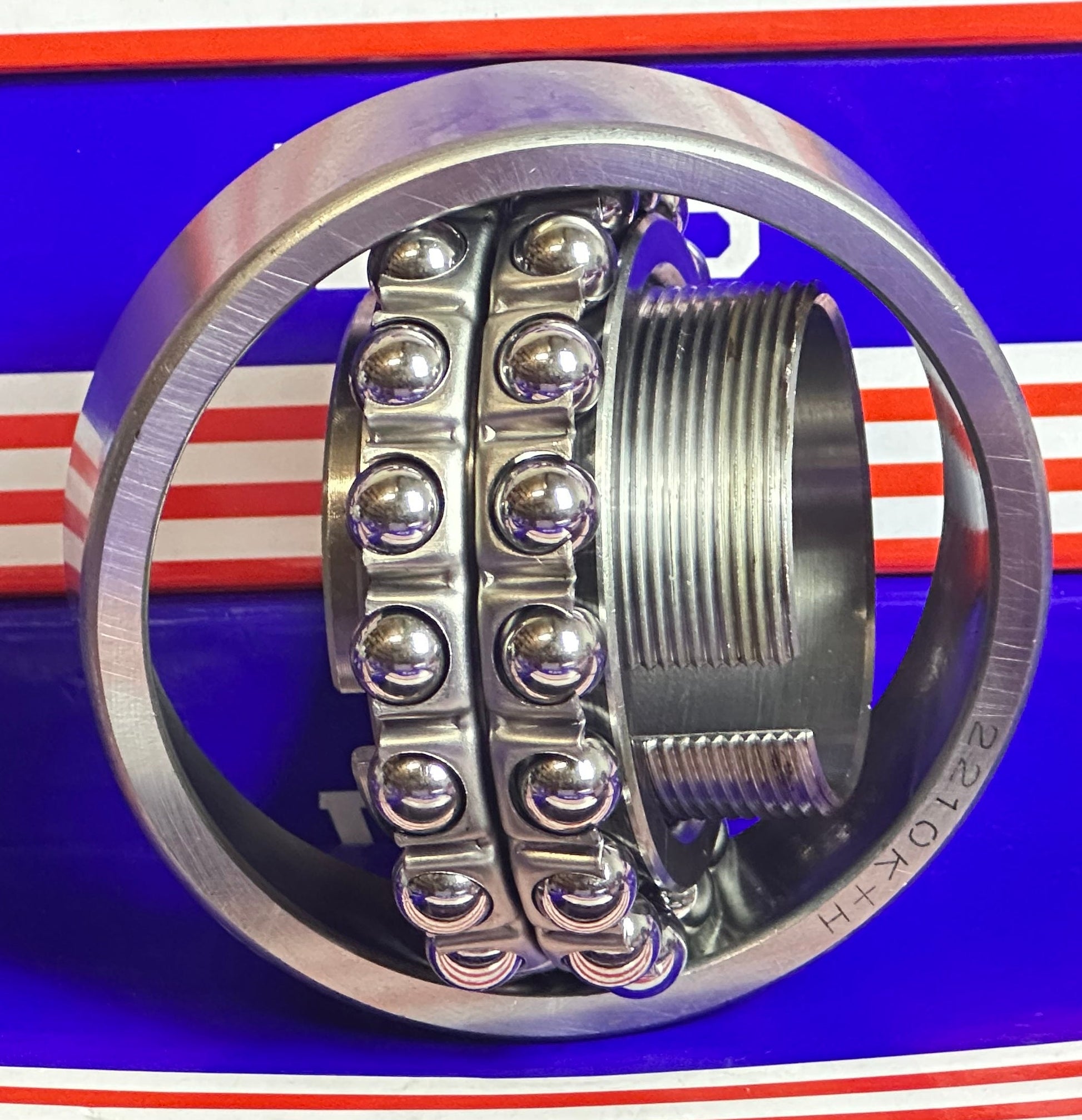 2210K+H Tapered Self Aligning Ball Bearing - Adapter Sleeve 45x90x23mm