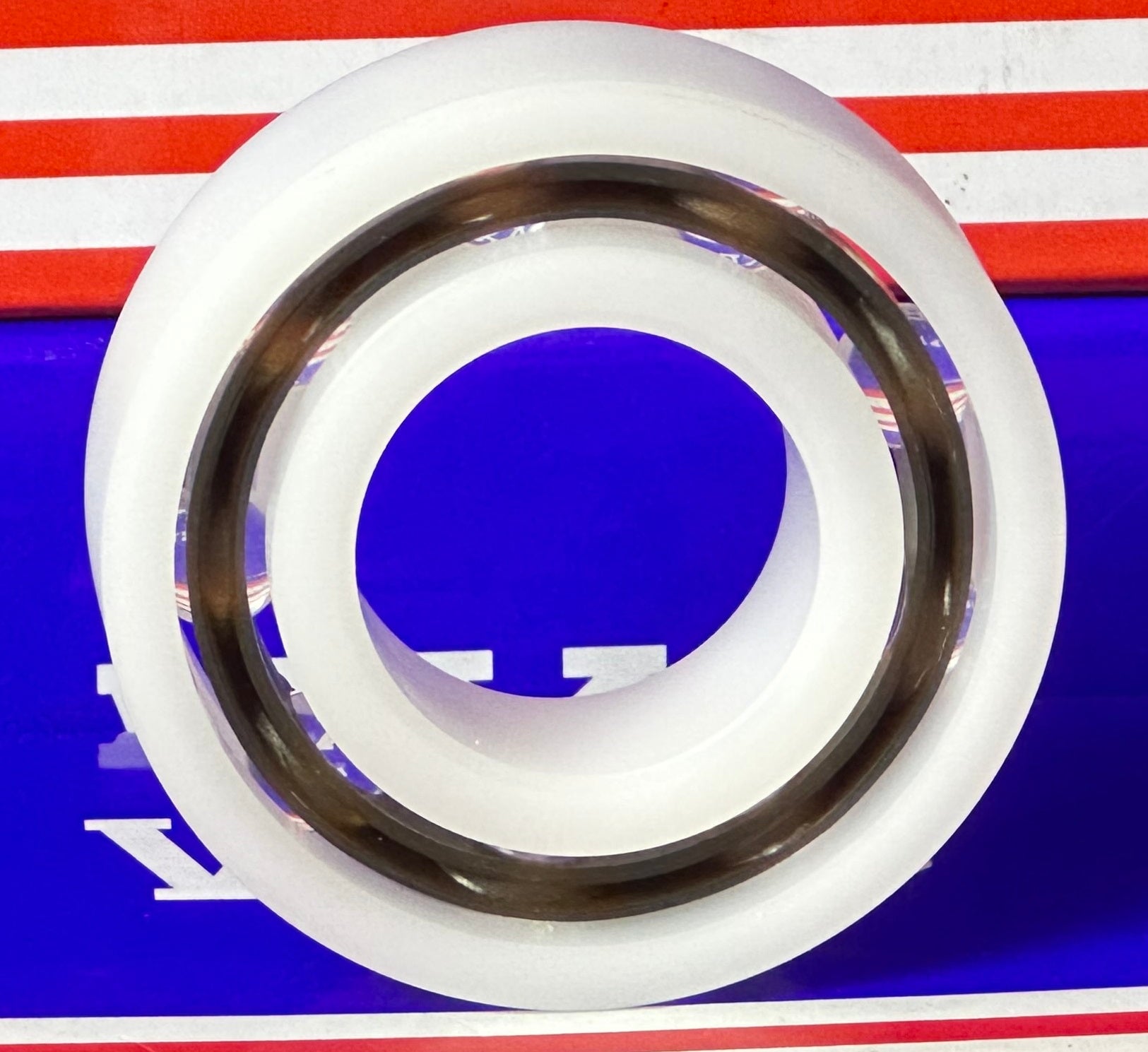 Acetal/POM Plastic Bearing 6205 - Glass Balls - 25x52x15mm