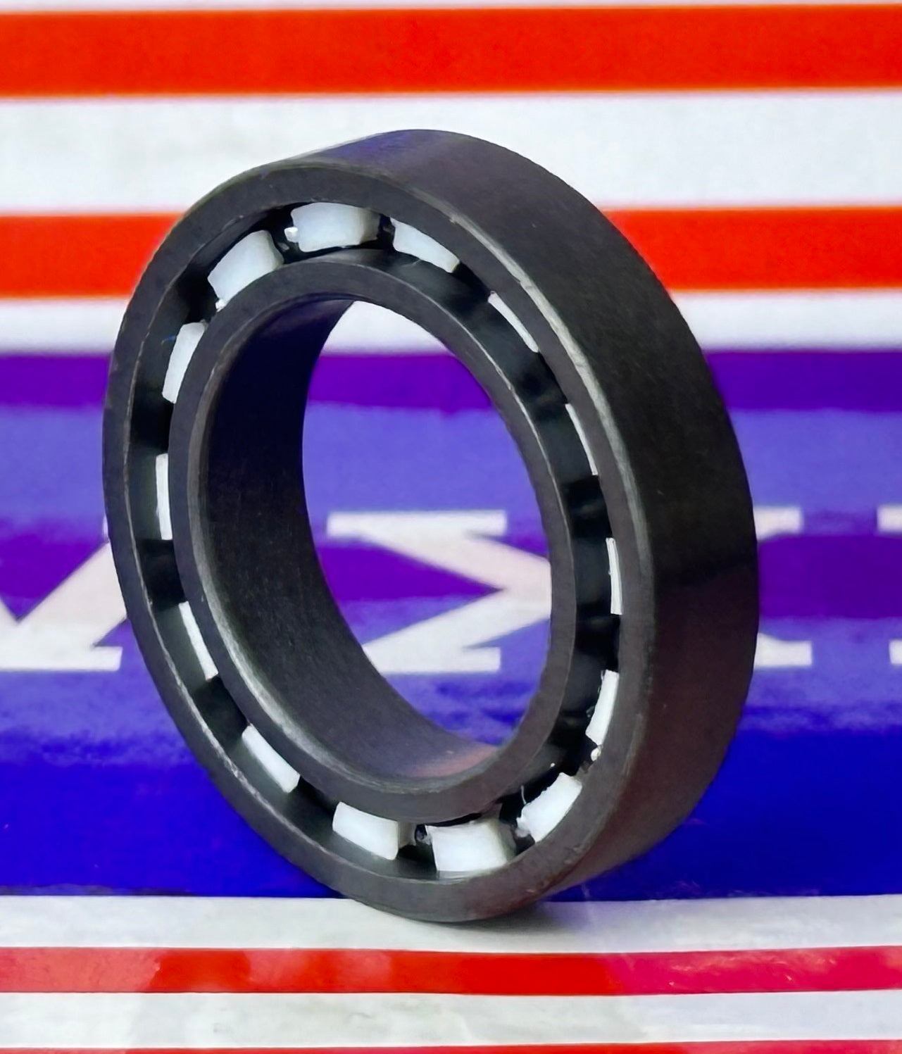 6802 Full Ceramic Bearing Si3N4/PTFE 15x24x5mm