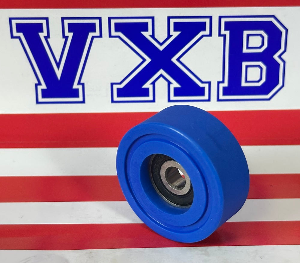 6X35X14mm Polyurethane Rubber roller wheel Bearing Sealed Miniature - tire