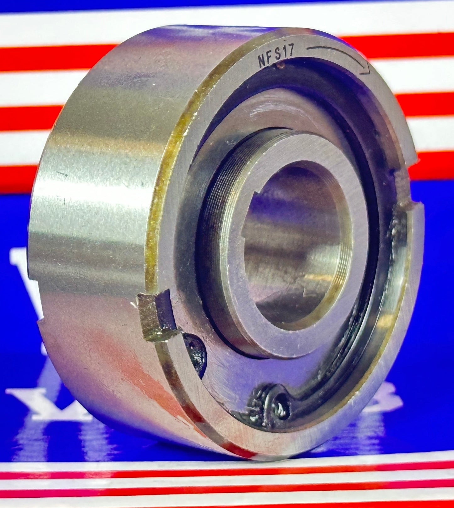 NFS17 One-Way 17x47x19 Bearing Support Required Backstop Clutch