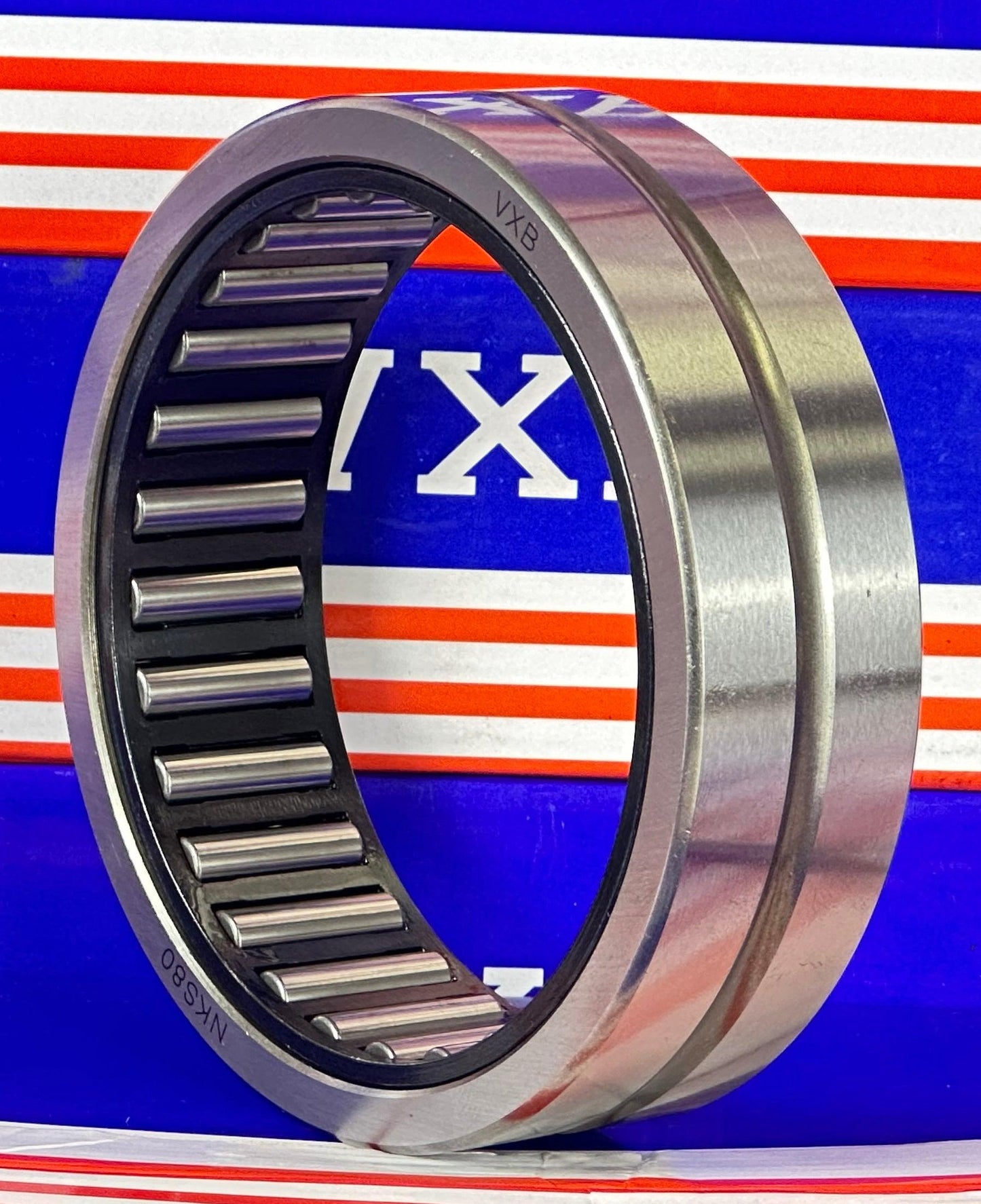 NKS80 Bearing 80x100x28mm Needle Roller - Machined Type